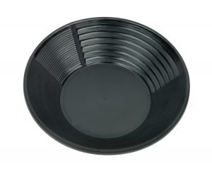Estwing Pan Plastique noir 25cm Orpaillage Chercheur d `Or